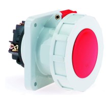 Розетка встраиваемая 63A 5р(3P+N+PE) 6h 400V IP67 13104 I 13104-Bals I Bals