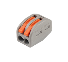 Клемма монтажная  рычажного соединения PTC-2P 222-412 450V 32A 0,08-2,5(4.0)mm2 /50 шт./  5050792 Jazzway