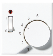 Крышка для регулятора температуры воздуха помещений; белая  ATR231PLWW  Jung