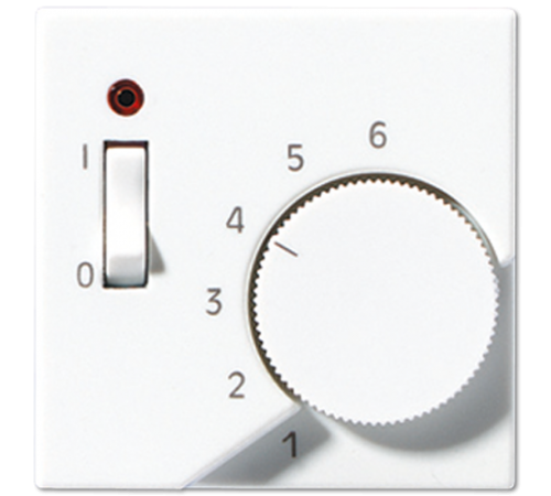 Крышка для регулятора температуры воздуха помещений; белая  ATR231PLWW  Jung