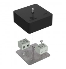 Коробка огнестойкая для кабель-канала 40-0450-FR10.0-4 Е15-Е120 RAL9005 75х75х30 (87 шт/кор) черная  40-0450-9005-FR10.0-4  Промрукав