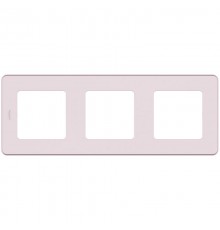 Inspiria Розовый Рамка 3-ая  673954  Legrand