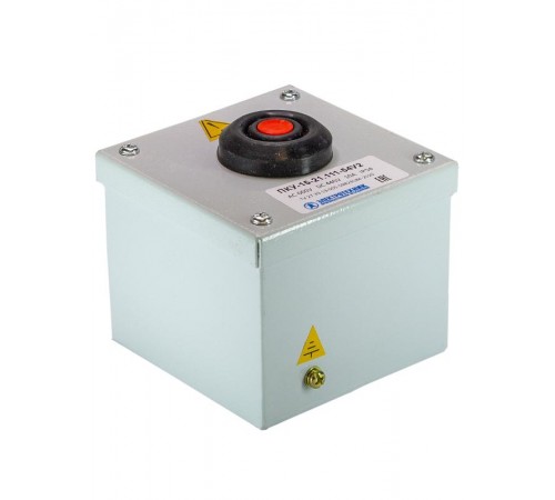 ПКУ-15-21.111-54У2 (ВК30-10-11110-54(1з+1р) красная + PG-13,5), пост управления (ЭТ)  ET054942  Электротехник