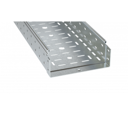 Лоток перфорированный 80х80х6000, 1,5 мм, горячеоцинкованный  SPM60808HDZ  DKC