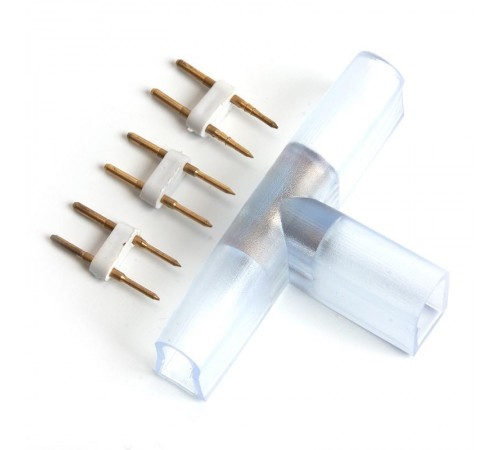 Соединитель Т-образный для светодиодной ленты 220V LS720 ( 2835) , LD512 FERON  48207  FERON