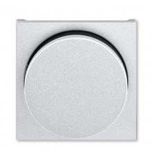 ABB Levit Серебро / дымчатый чёрный Накладка для светорегулятора поворотного  3294H-A00123 70  2CHH940123A4070  ABB