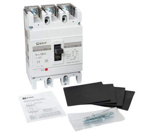 Выключатель автоматический ВА-99М 250/125А 3P 35кА EKF Basic  mccb99-250-125m  EKF