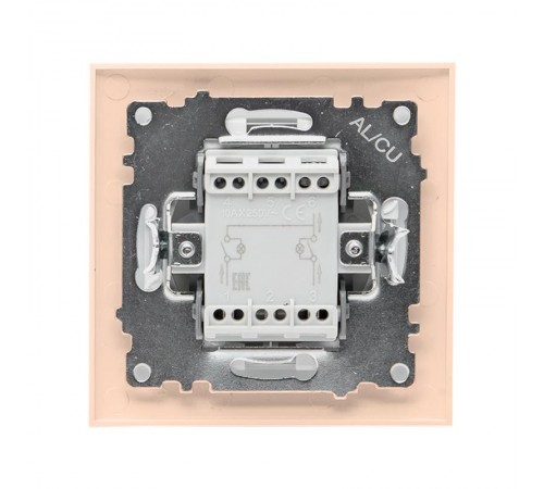 Валенсия выключатель 2-кл. 10А кремовый с индикатором EKF PROxima   EWV10-123-20   EKF