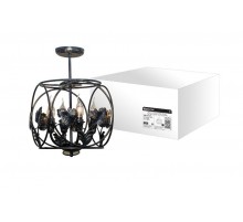 Люстра НСБ-05-01-4х40 "Киото" черный с золотом 4х40Вт E14  SQ0370-0023  TDM