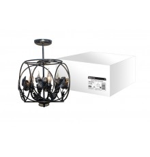 Люстра НСБ-05-01-4х40 "Киото" черный с золотом 4х40Вт E14  SQ0370-0023  TDM