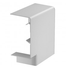 Плоский угол кабельного канала Rapid 80 70x130 мм (ABS-пластик,светло-серый) (GK-FH70130LGR)  6274422  OBO Bettermann