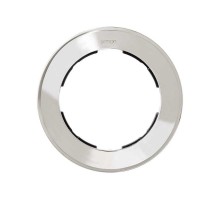 Simon 88 Рамка декоративная, 1 пост, круг в круге, S88, хром  88610-33  Simon
