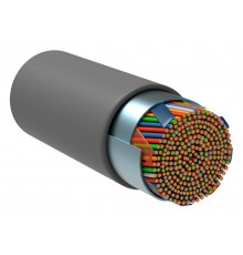 Витая пара F/UTP кат.5E 10х2х24AWG LSZH серый (500м)  LC1-C5E10-321  ITK