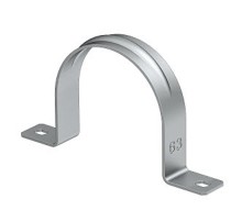 Крепежная скоба металл. двухлапковая 16mm (605 16 ALU)  1017799  OBO Bettermann