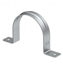 Крепежная скоба металл. двухлапковая 32mm (605 32 ALU)  1017926  OBO Bettermann