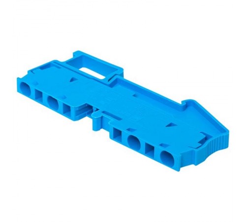 Колодка клеммная пружинная JXB-ST-4 41А 4 вывода синяя EKF  plc-jxb-st-4-4-blue  EKF