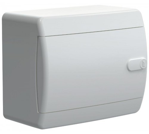 Корпус пластиковый навесной на 6 модулей ЩРН-П-6 IP41 белая дверь UNION Compact  UIC-KP13-N-06-41-K01  IEK