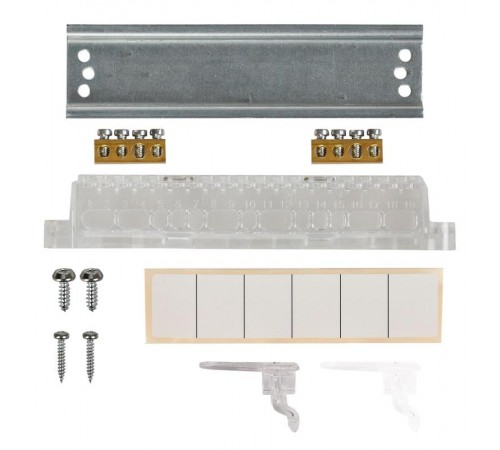 Корпус пластиковый навесной на 6 модулей ЩРН-П-6 IP41 белая дверь UNION Compact  UIC-KP13-N-06-41-K01  IEK