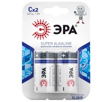 Батарейка щелочная (алкалиновая)  LR14-2BL (12/96/5376) (C)   C0038444  ЭРА