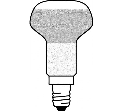 Лампа накаливания зеркальная 60Вт E14 220В CONCENTRA R50 SPOT d50x85мм 30 град  4052899180529  Osram