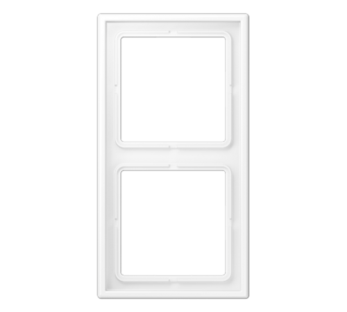 Рамка 2 поста; дюропласт; белый матовый  LS982WWM  Jung