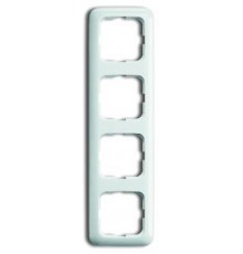 Рамка 4-постовая, серия Reflex SI, цвет альпийский белый  1725-0-1543   2CKA001725A1543  ABB