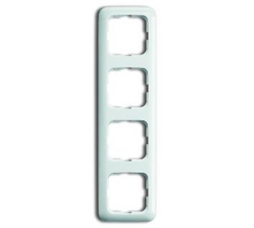 Рамка 4-постовая, серия Reflex SI, цвет альпийский белый  1725-0-1543   2CKA001725A1543  ABB