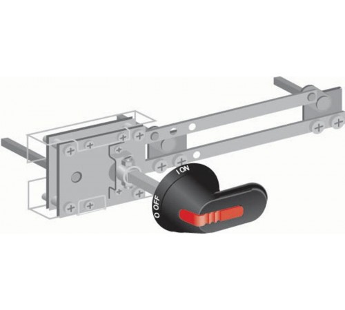 Байпасная cблокировка OТZW17 для 3х рубильников типа OT45..125 н а три положения I-0-II (в комплекте с ручкой OHB65J5)  C1SCA022387R1620  ABB