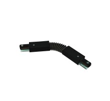 Соединитель для 2-х шинопроводов осветительных типа G, гибкий однофазный черный. UBX-Q122 G24 BLACK 1 POLYBAG  UL-00006052  Volpe