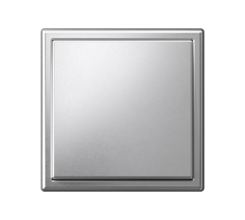 ArtGallery Алюминий Выключатель 1-клавишный КНОПОЧНЫЙ, механизм, быстрозажим. клем.  GAL000315S  SE