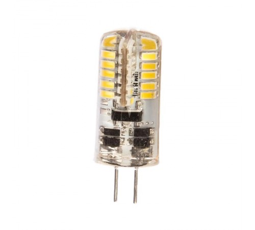 Лампа светодиодная LB-422 (3W) 12V G4 2700K капсула силикон 11x38mm  25531  FERON