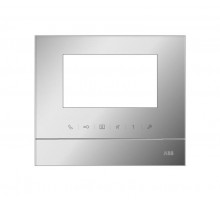 Рамка для абонентского устройства 4,3, серебристый глянцевый  52311FC-S  ABB