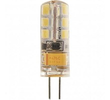 Лампа светодиодная LB-422 (3W) 12V G4 2700K капсула силикон 11x38mm  25531  FERON
