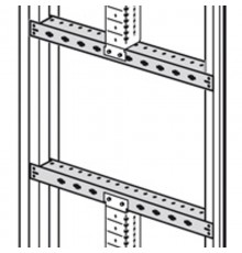 Набор из 2 траверсов для шасси XL3 4000 - длина 600 мм  020532  Legrand