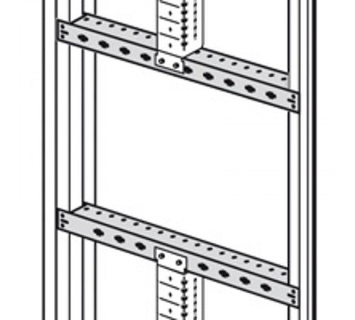 Набор из 2 траверсов для шасси XL3 4000 - длина 600 мм  020532  Legrand