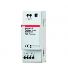 Видео-смеситель для подключения дополнительных станций вызова  83325/2-500  2CKA008300A0122  ABB