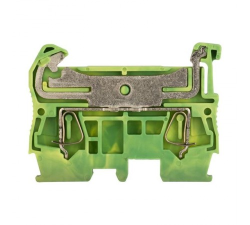 Колодка клеммная самозажимная JXB-ST-1.5 земля EKF PROxima  plc-jxb-st-1.5-pen  EKF