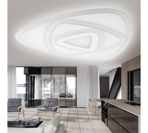 Светильник светодиодный декоративный бытовой SPB-6 "GEO 5" RC 67 с пультом ДУ, 67Вт 3400-5500К с пультом ДУ  Б0050920  ЭРА