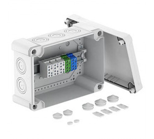 Распределительная коробка X25, 286х202х126 мм., с линейным клеммным зажимом  2005320  OBO Bettermann