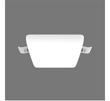 Встраиваемый светильник Frameless квадрат 9W 4000K 1/60  968511209  Gauss