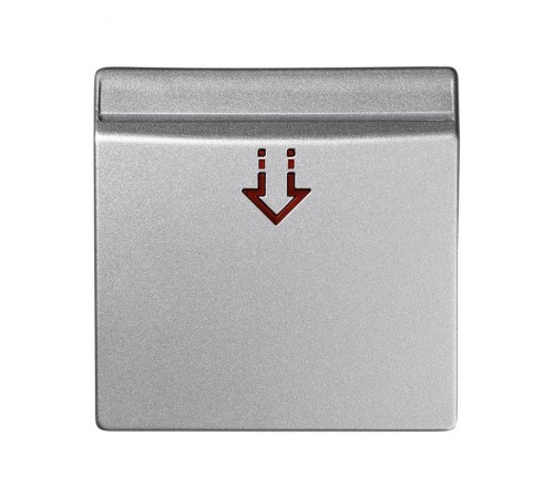 Simon 82 Накладка на выключатель под карточку, S82 Detail алюминий  82078-93  Simon