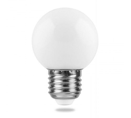 Лампа светодиодная для белт лайта LB-37 (1W) 230V E27 6400K G45  25115  FERON