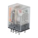 Одиночное реле, 4 перекидных контакта, 230 В AC, до 5 А  IR-230AC-4CO  DKC