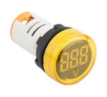 Индикатор значения напряжения желтый ED16-22VD  EKF PROxima  ed16-22vd-y  EKF