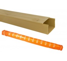Кабель-канал 60х40 сосна (18м)  SQ0402-0109  TDM
