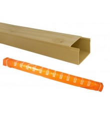 Кабель-канал 60х40 сосна (18м)  SQ0402-0109  TDM