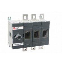 Рубильник 1250A 3P без рукоятки управления TwinBlock  tb-s-1250-3p  EKF