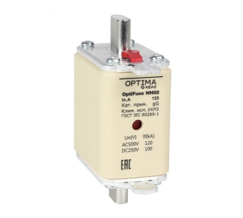 Вставка плавкая OptiFuse NH00-160-gG-УХЛ3  374937  КЭАЗ