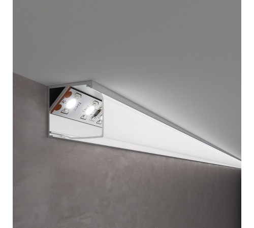 Профиль алюминиевый квадратный для светодиодной ленты LL-2-ALP009 (под ленту до 10mm)  a041814  Elektrostandard