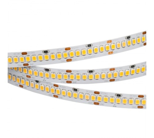 Лента светодиодная RT 2-5000 24V Cool 8K 10mm (2835, 252 LED/m, LUX)  022654  Arlight